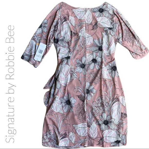 🔴Flash Sale New Robbie Bee Floral Faux Wrap - Picture 6 of 8